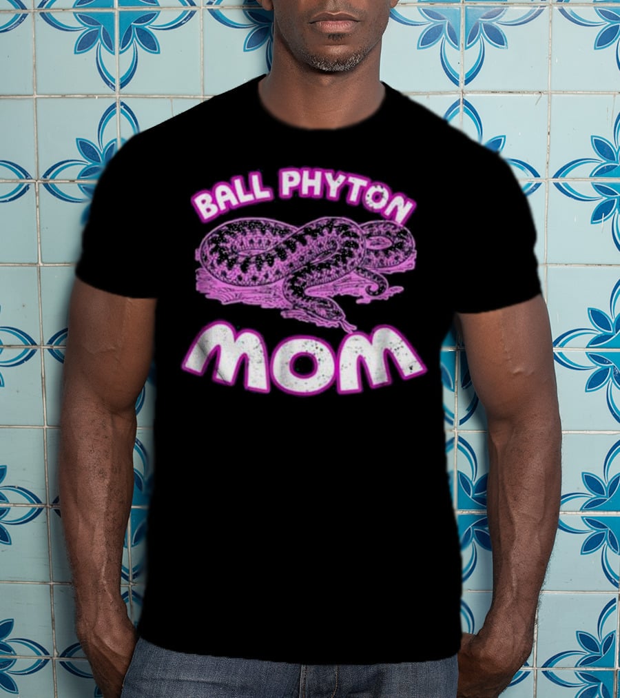 Ball Phyton Mom Snake T-Shirt