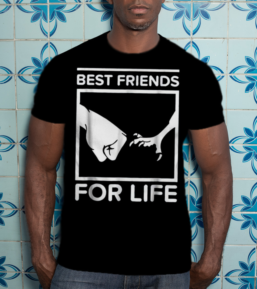 Best Friends For Life Bird Fist Bump T-Shirt
