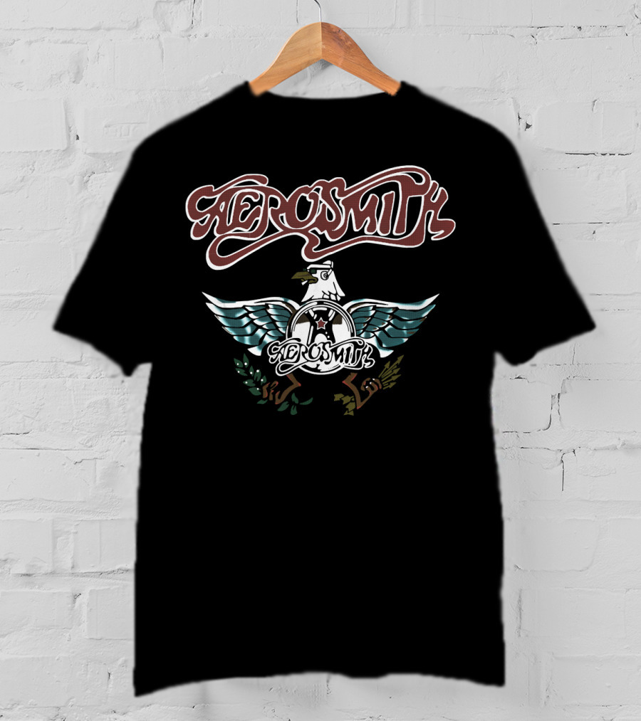 Aerosmith Winged Eagle Emblem T-Shirt