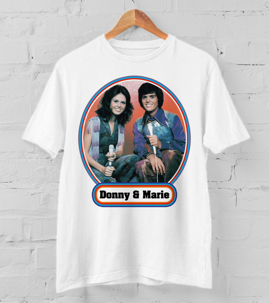 Donny And Marie Classic 70s T-Shirt