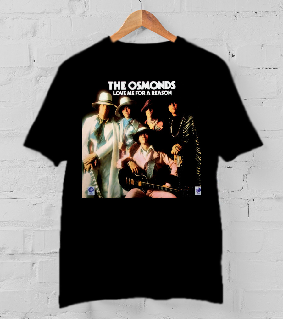 The Osmonds Love Me For A Reason Album Cover Vintage T-Shirt