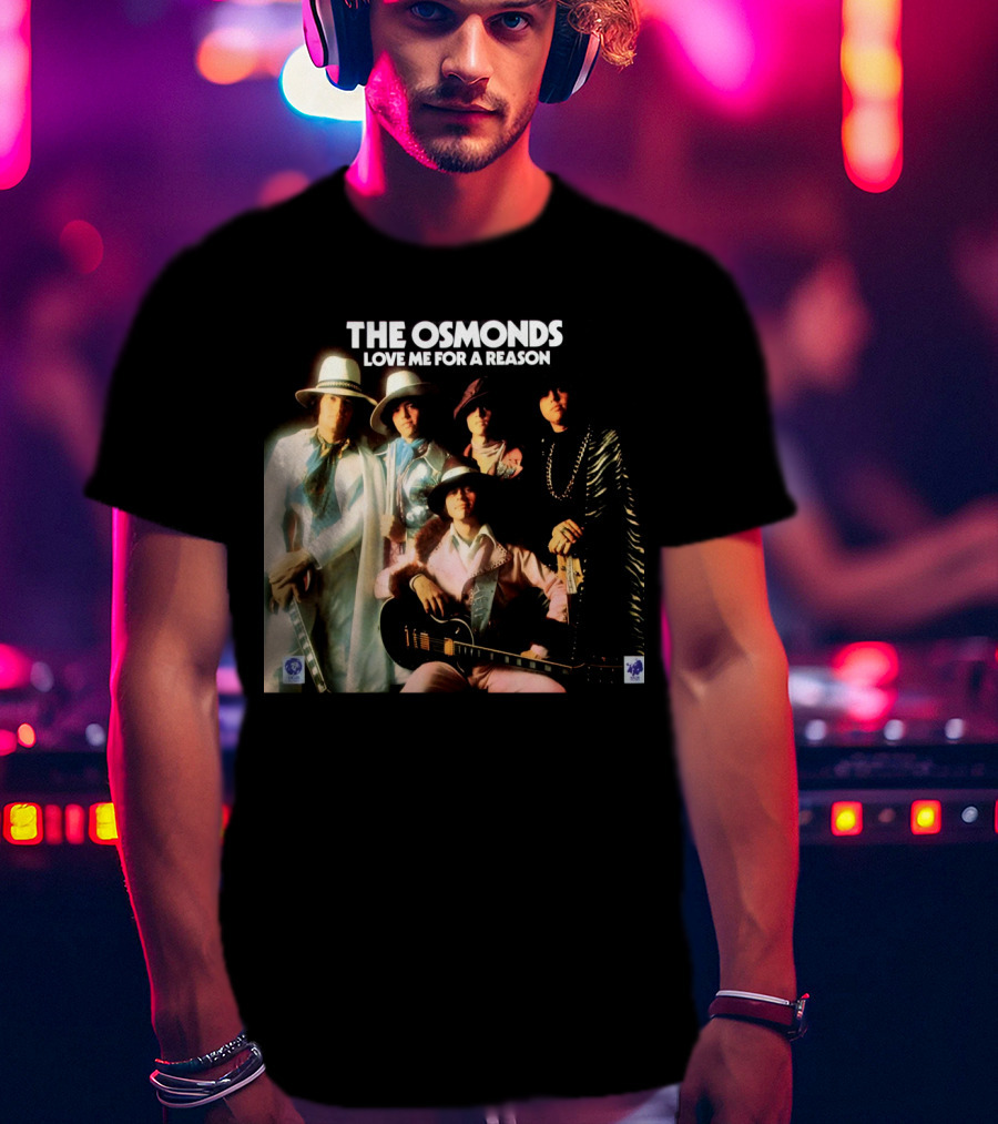 The Osmonds Love Me For A Reason Album Cover Vintage T-Shirt