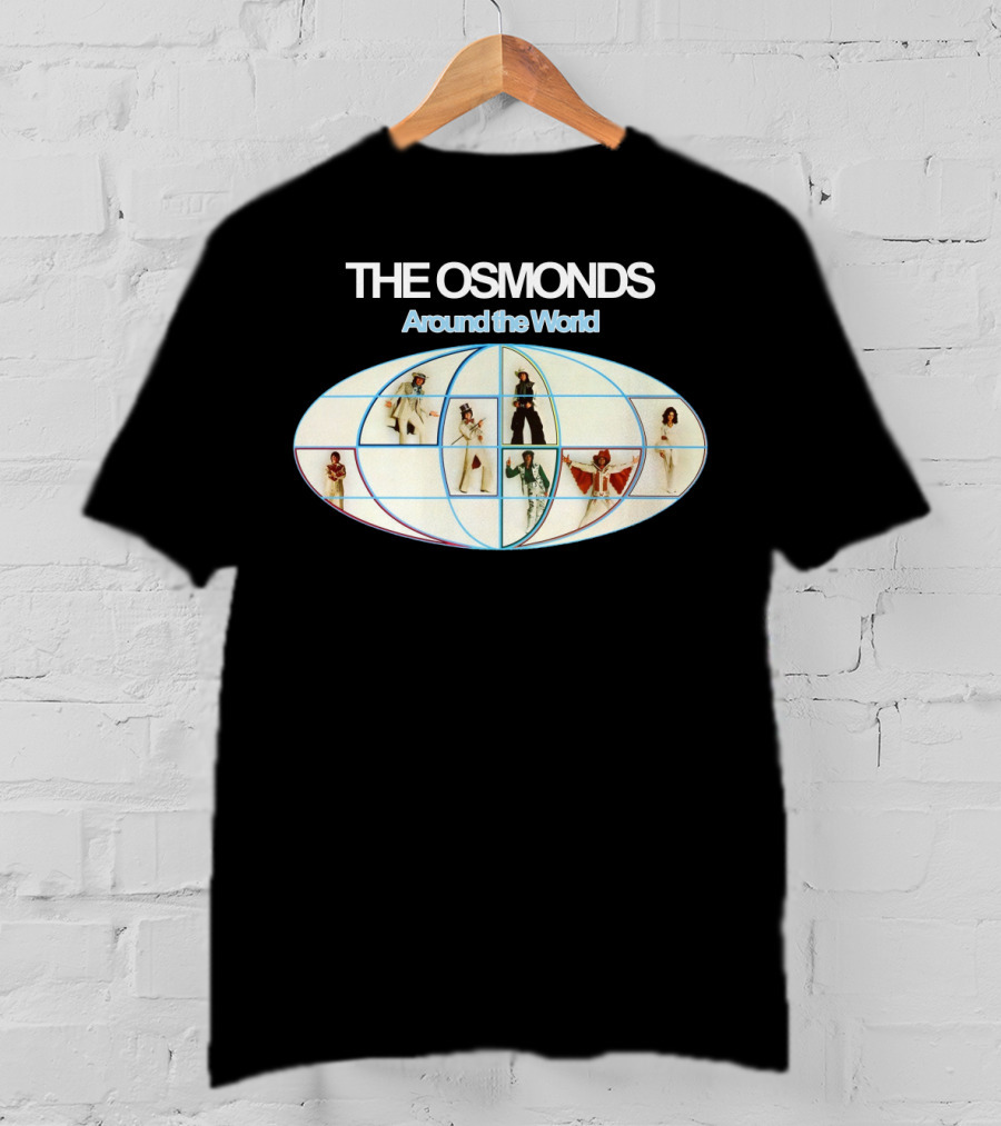 THE OSMONDS Around The World Live In Concert Tour T-Shirt