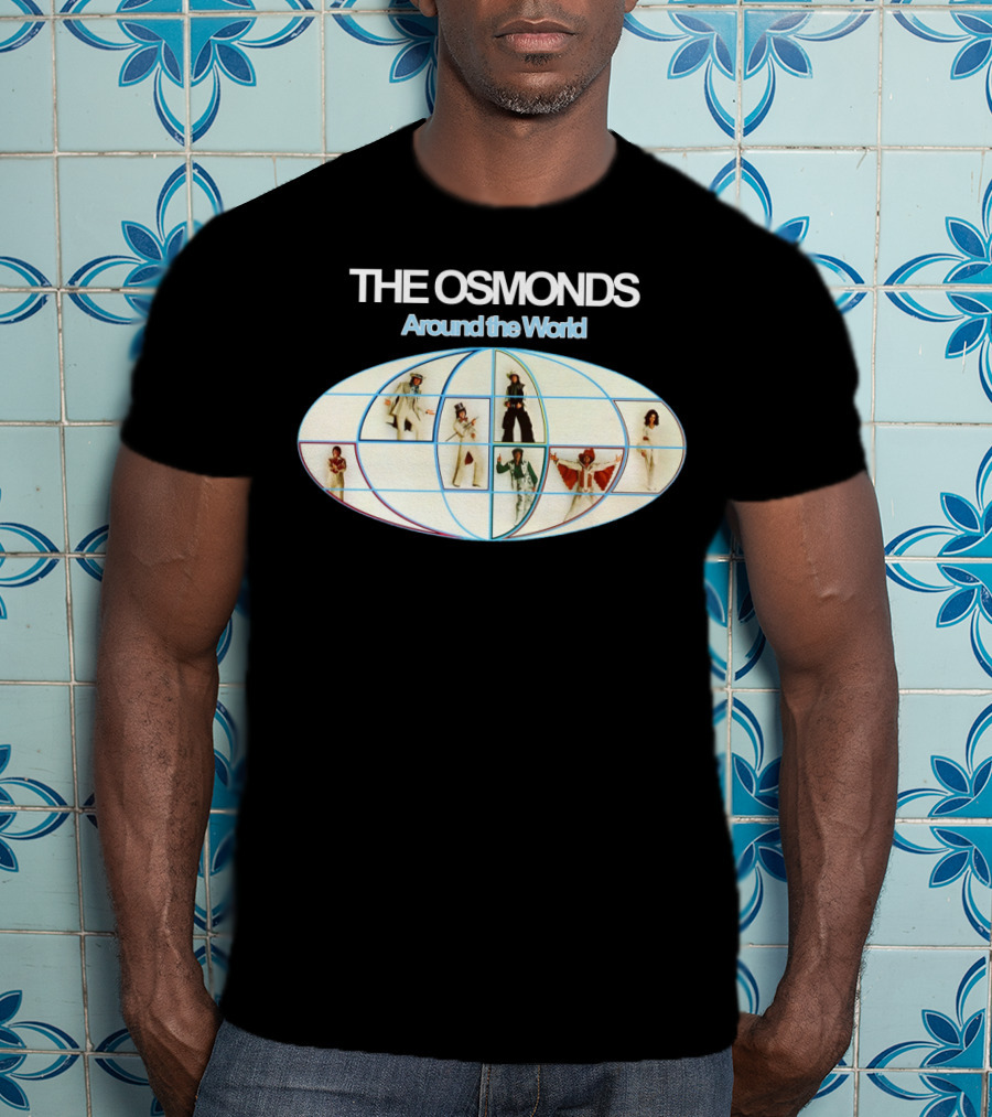 THE OSMONDS Around The World Live In Concert Tour T-Shirt