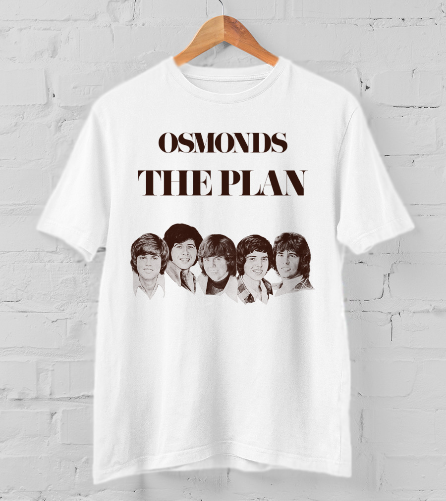 Osmonds The Plan Album Cover T-Shirt