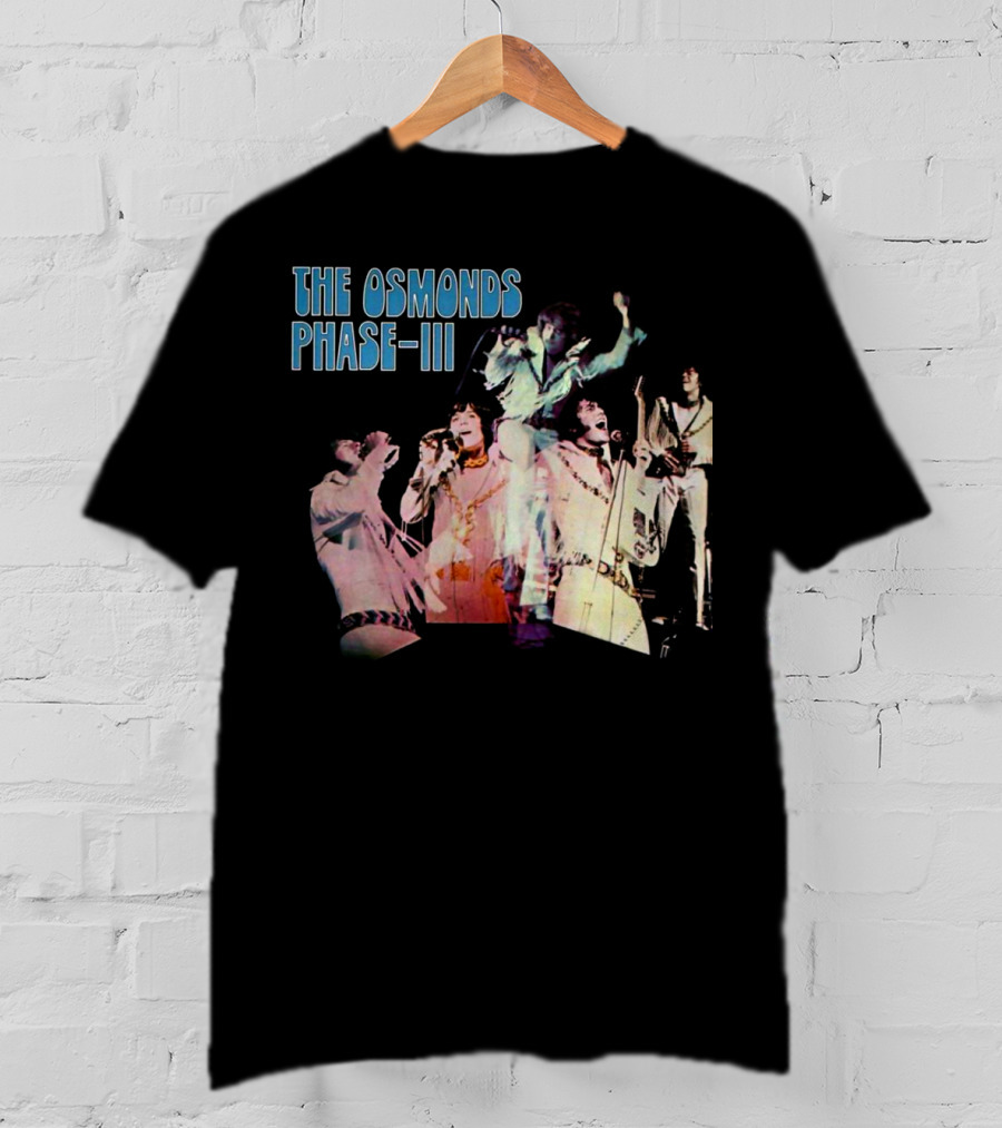 The Osmonds Phase III Concert Performance Montage T-Shirt