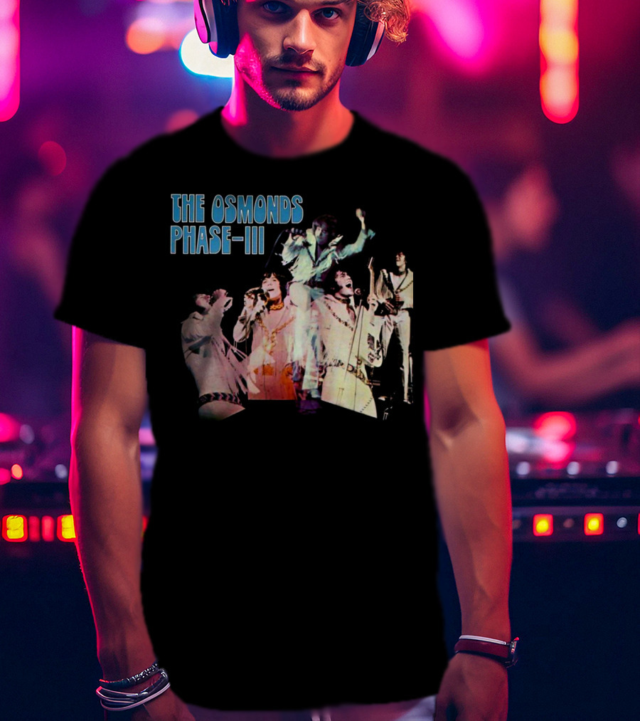 The Osmonds Phase III Concert Performance Montage T-Shirt