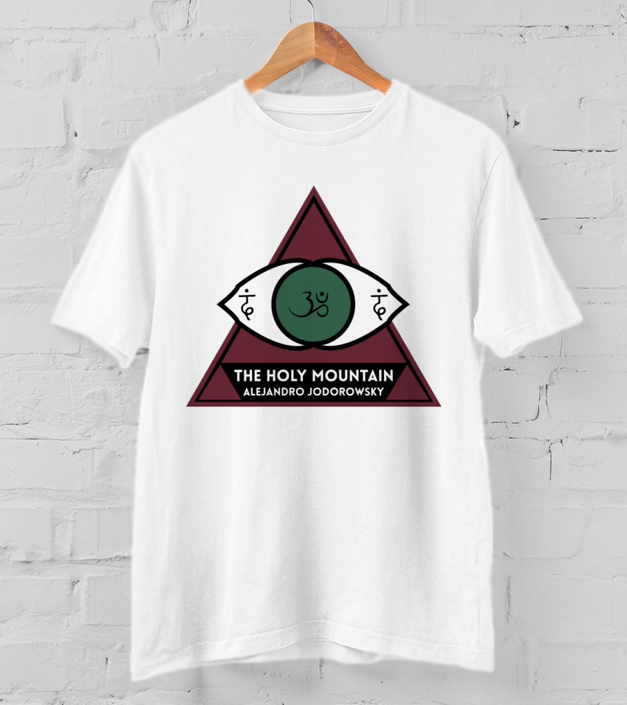 The Holy Mountain Alejandro Jodorowsky Eye Symbol Om Triangle T-Shirt