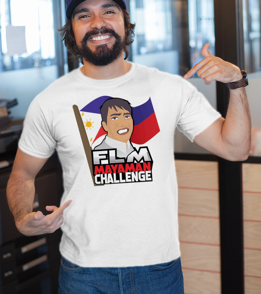 FLM Mayaman Challenge With Philippine Flag T-Shirt