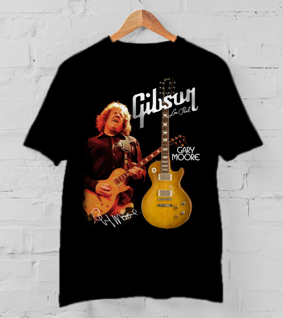 Gary Moore Gibson Les Paul Guitar Signature Series T-Shirt