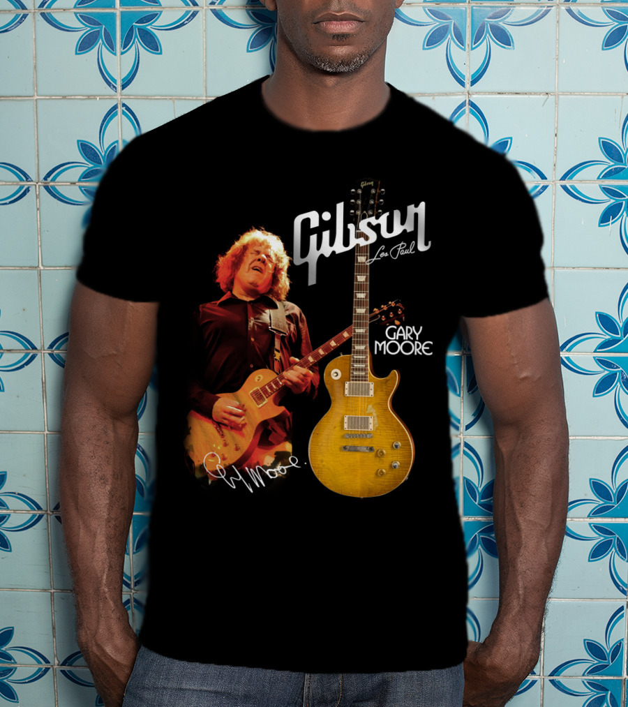 Gary Moore Gibson Les Paul Guitar Signature Series T-Shirt