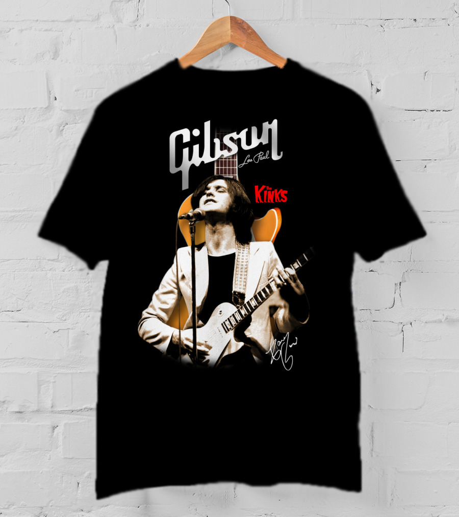 Gibson Les Paul The Kinks Guitarist Signature T-Shirt