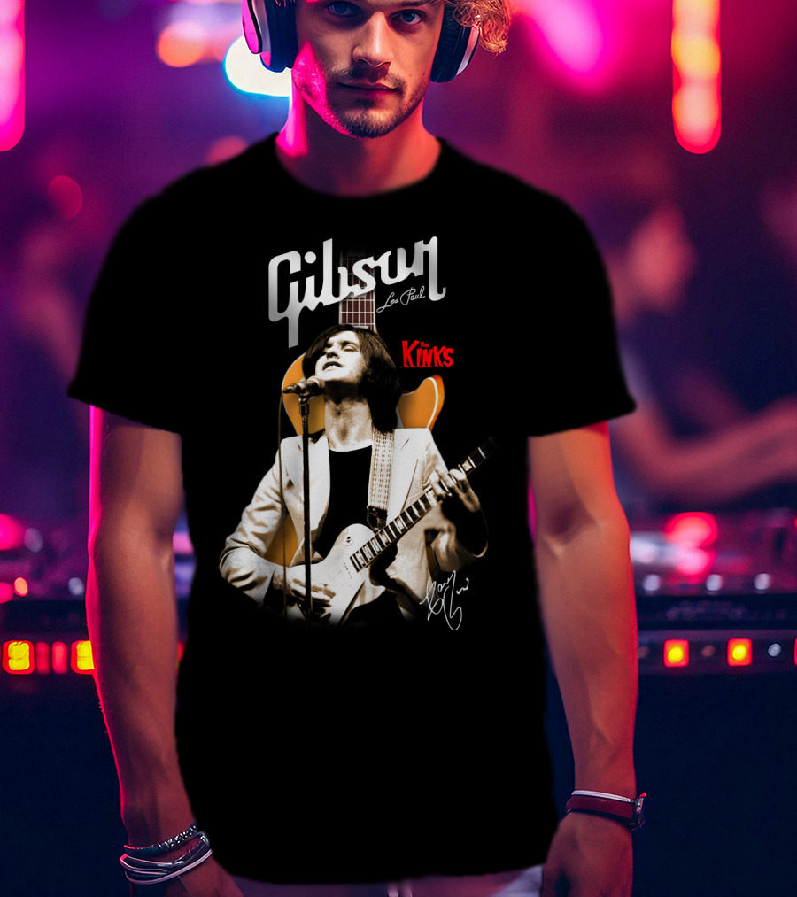 Gibson Les Paul The Kinks Guitarist Signature T-Shirt