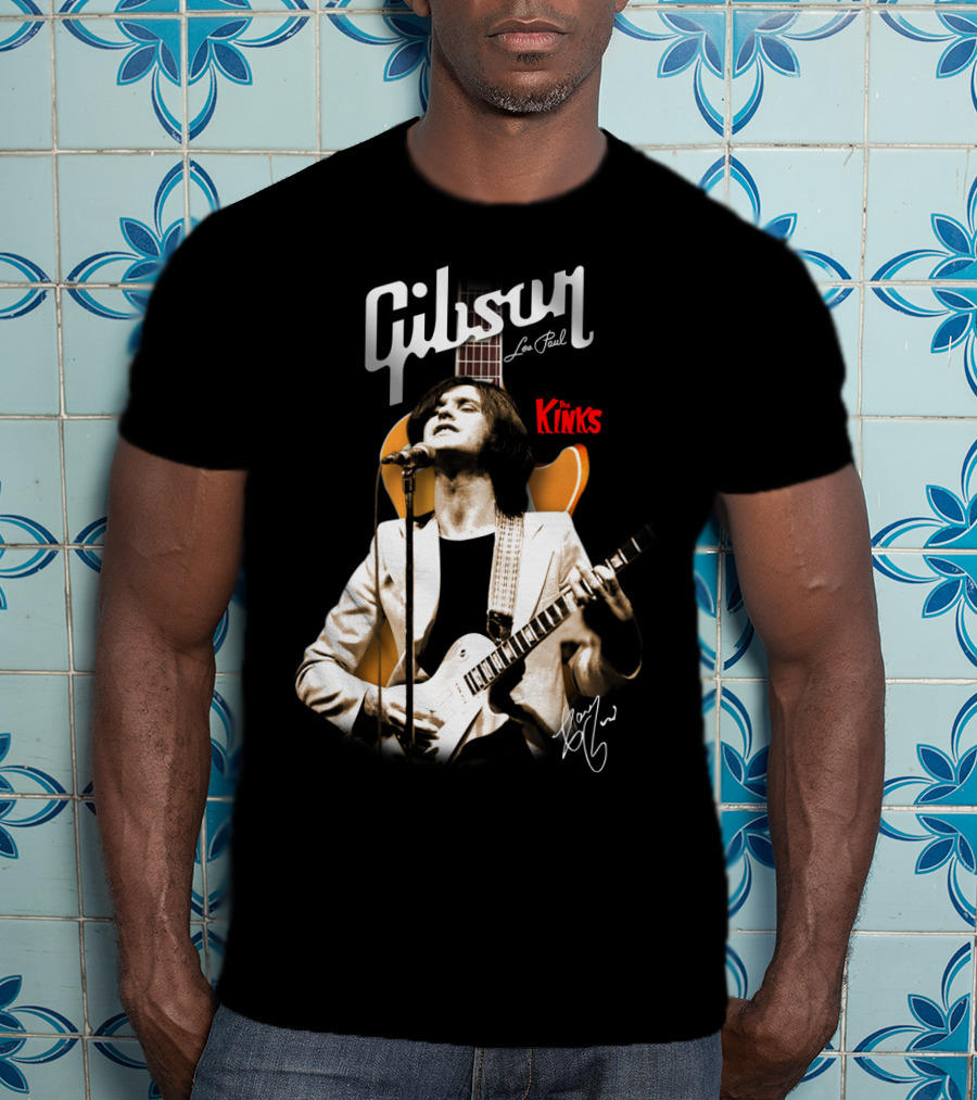 Gibson Les Paul The Kinks Guitarist Signature T-Shirt