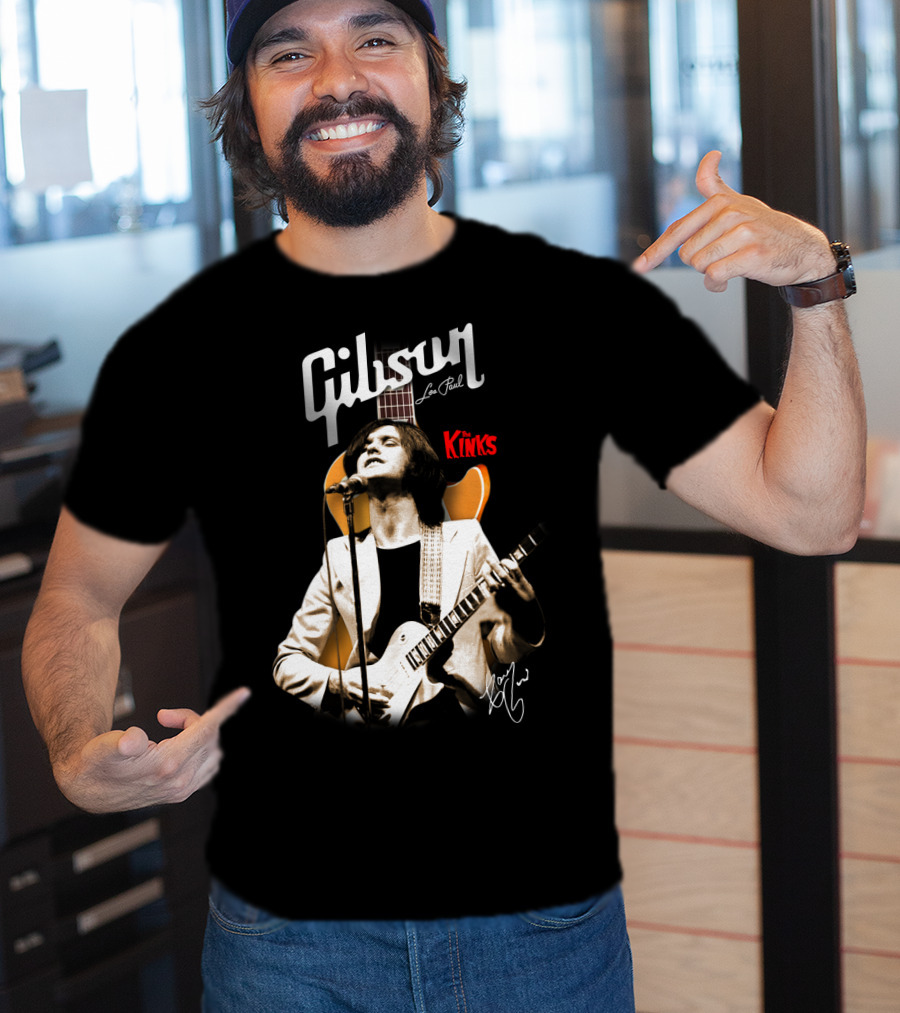 Gibson Les Paul The Kinks Guitarist Signature T-Shirt