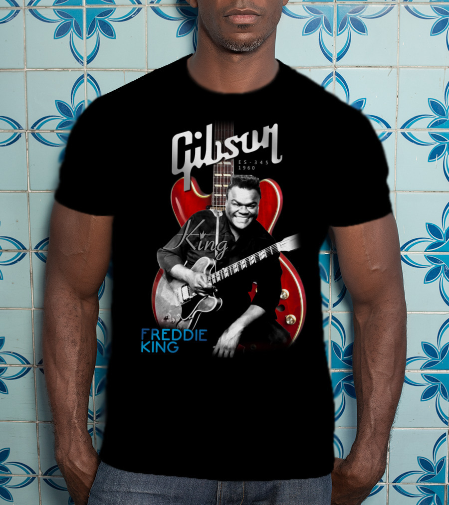 Gibson ES-345 1960 Freddie King Guitar T-Shirt