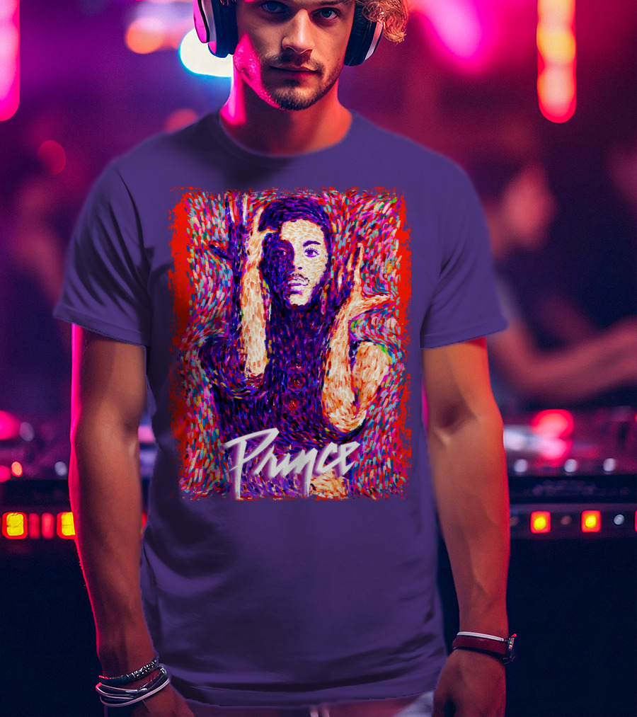Prince Psychedelic Portrait T-Shirt