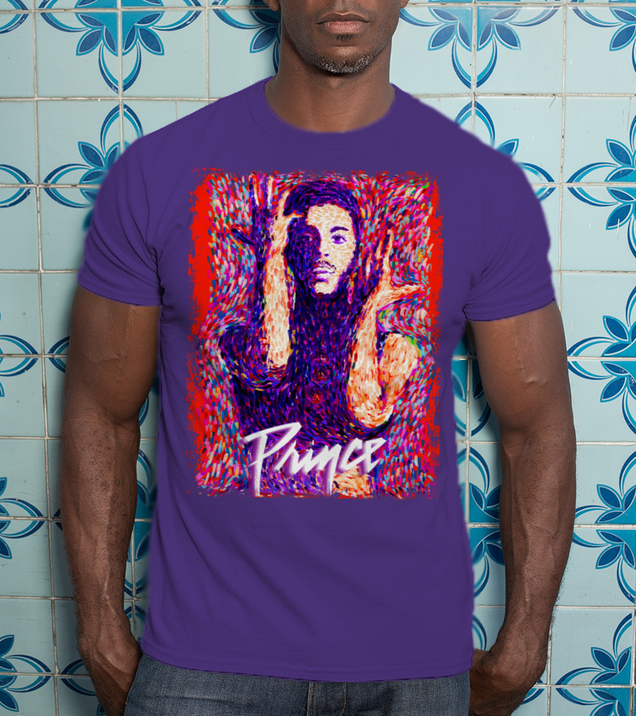 Prince Psychedelic Portrait T-Shirt