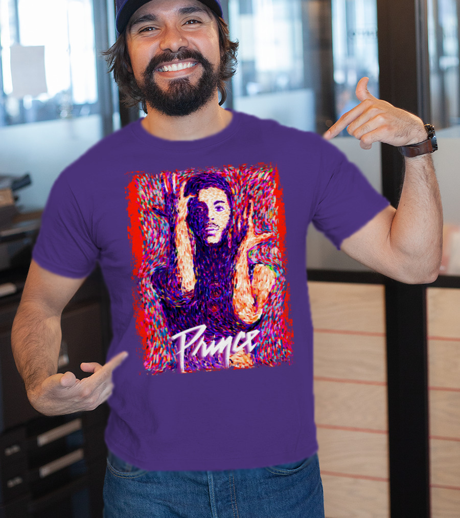 Prince Psychedelic Portrait T-Shirt