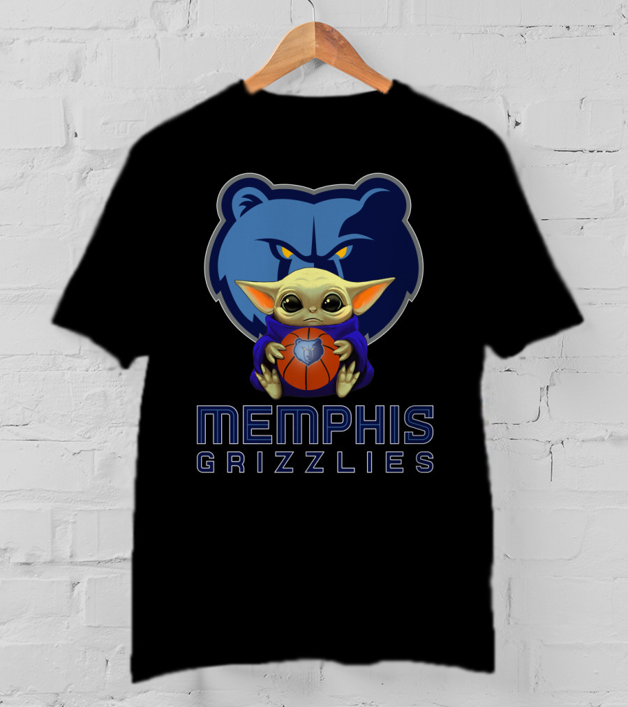 Memphis Grizzlies Baby Holding Basketball T-Shirt