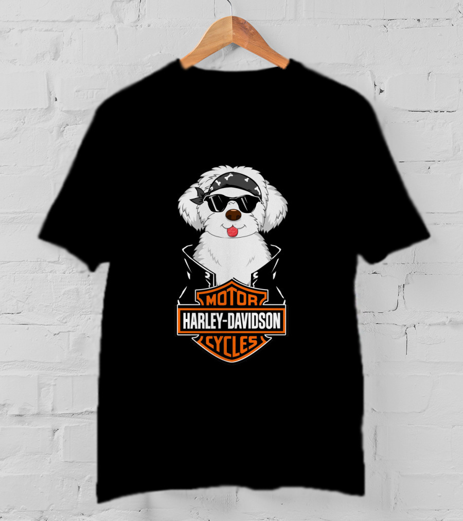 Harley Davidson Cycles Malteses Motorcycle T-Shirt