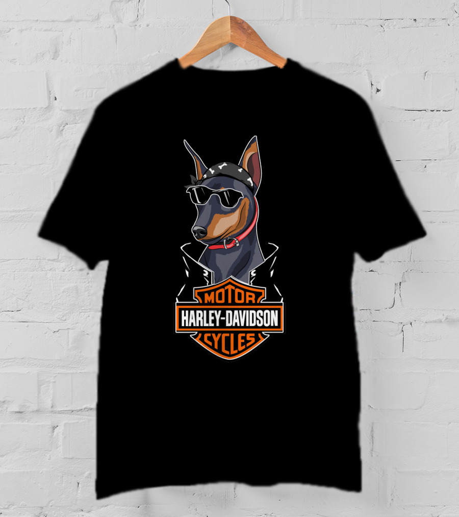 Harley Davidson Min Pins Motorcycle Club T-Shirt