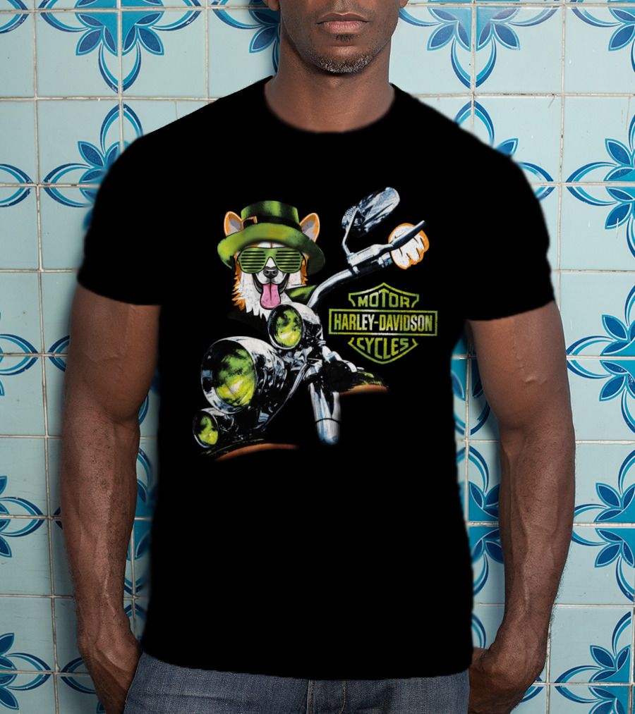 Motor Harley Davidson Cycles Corgi 18Hd T-Shirt