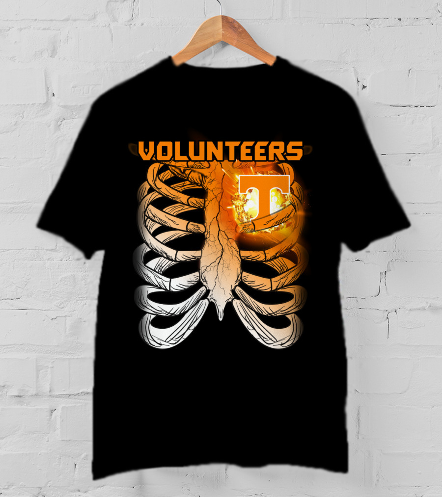 Volunteers Tennessee T Logo Ribcage T-Shirt