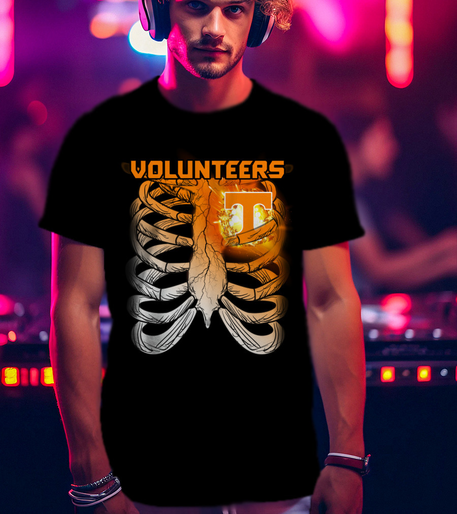 Volunteers Tennessee T Logo Ribcage T-Shirt