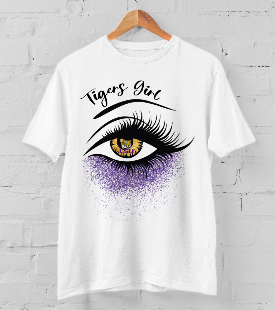 LSU Tigers Girl Eye T-Shirt