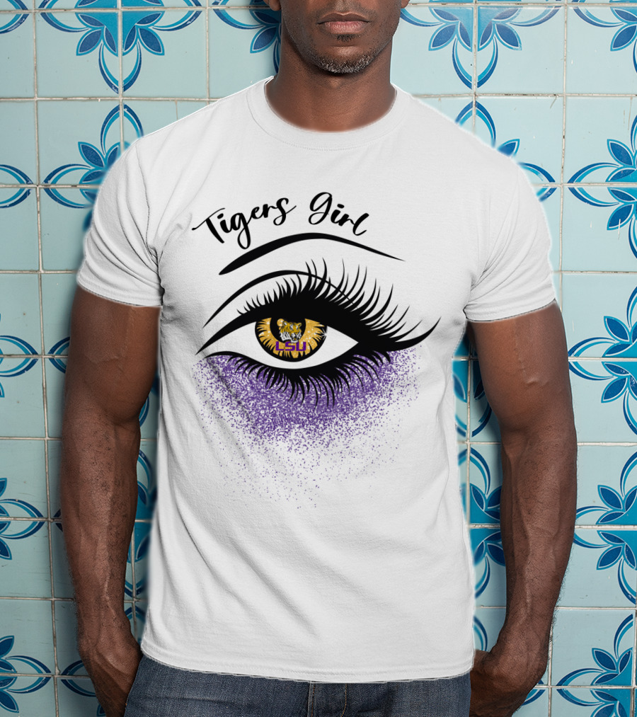 LSU Tigers Girl Eye T-Shirt
