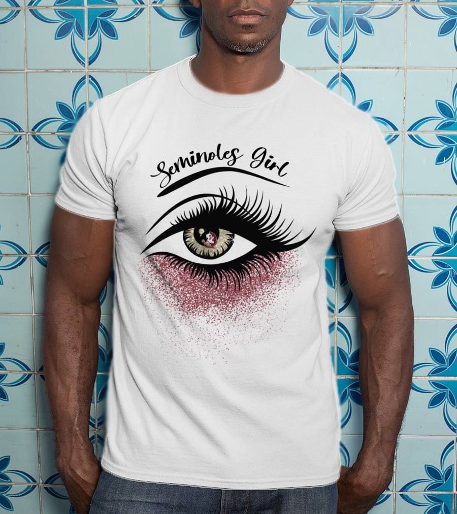 Seminoles Girl Florida State University Eye T-Shirt