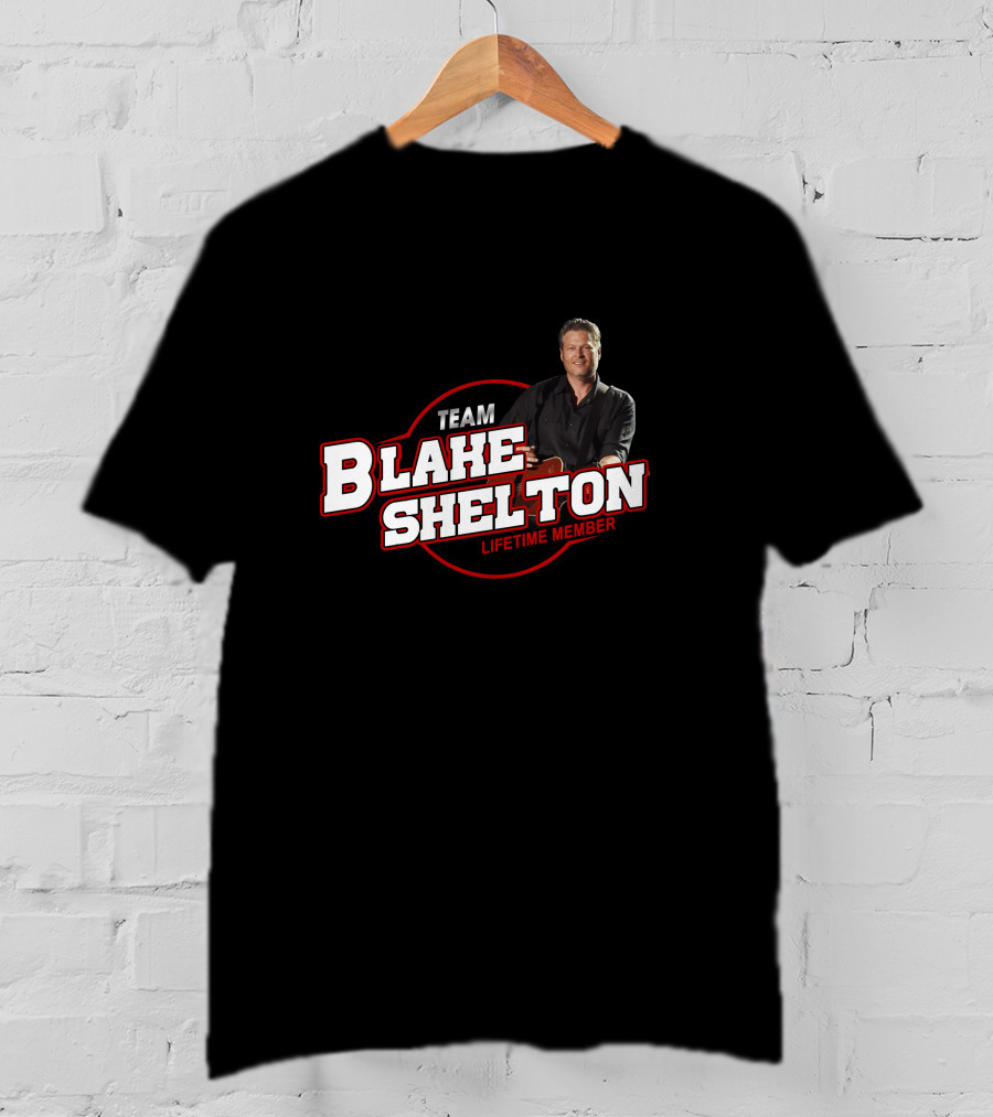 Team Blake Shelton Lifetime Member T-Shirt