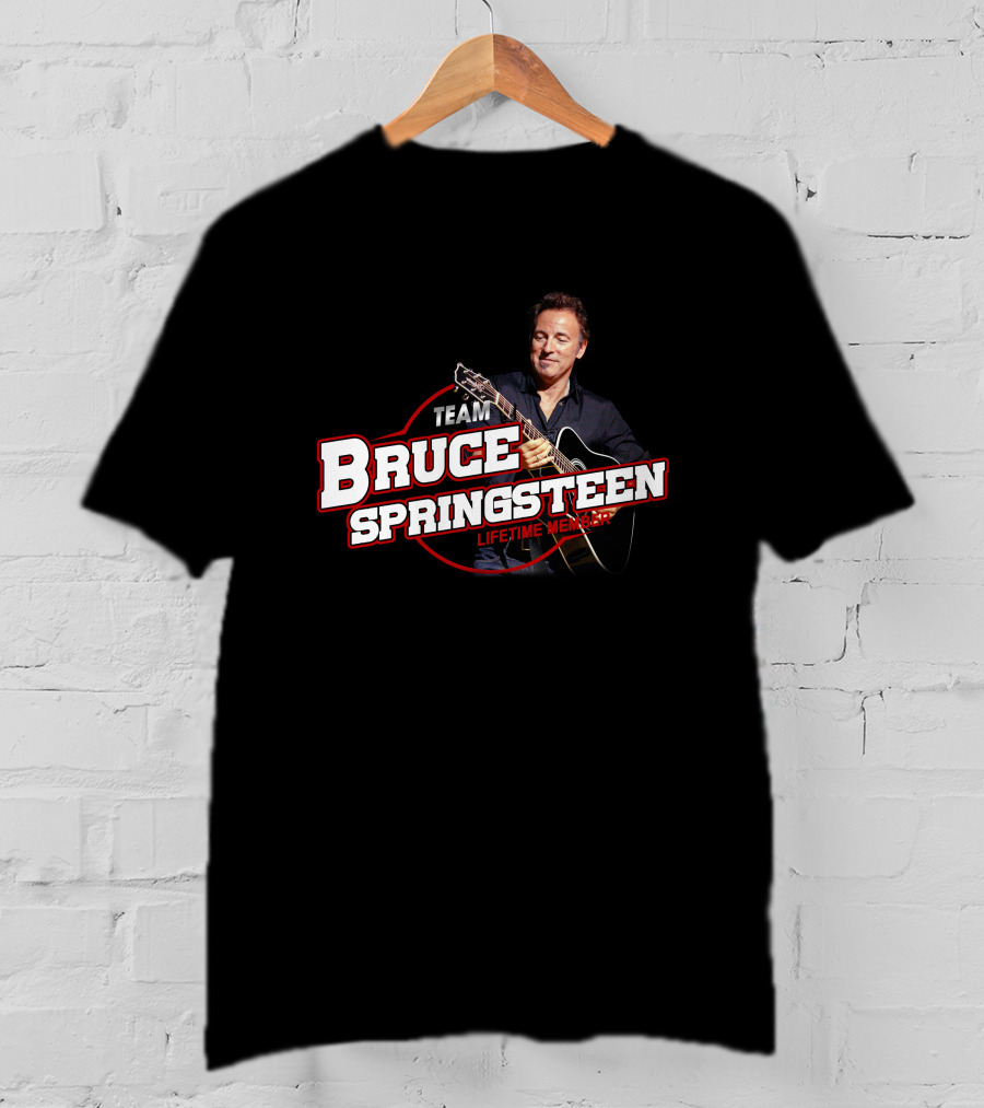 Team Bruce Springsteen Lifetime Member T-Shirt