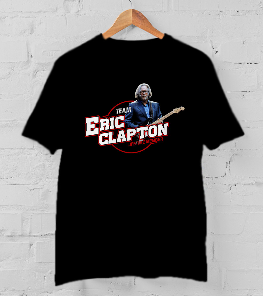 Team Eric Clapton Lifetime Member T-Shirt