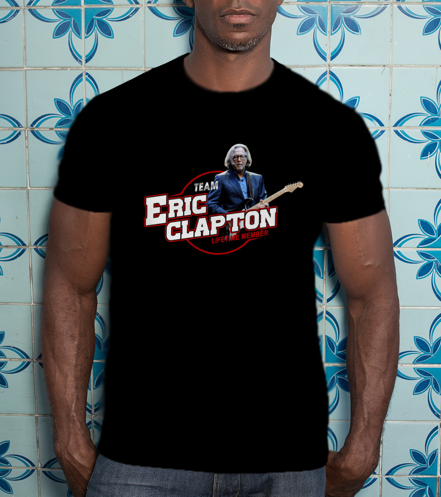 Team Eric Clapton Lifetime Member T-Shirt