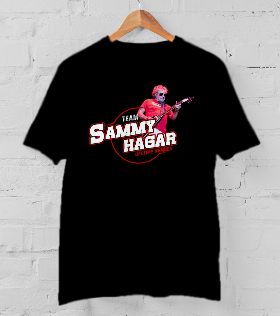Team Sammy Hagar Lifetime Member T-Shirt