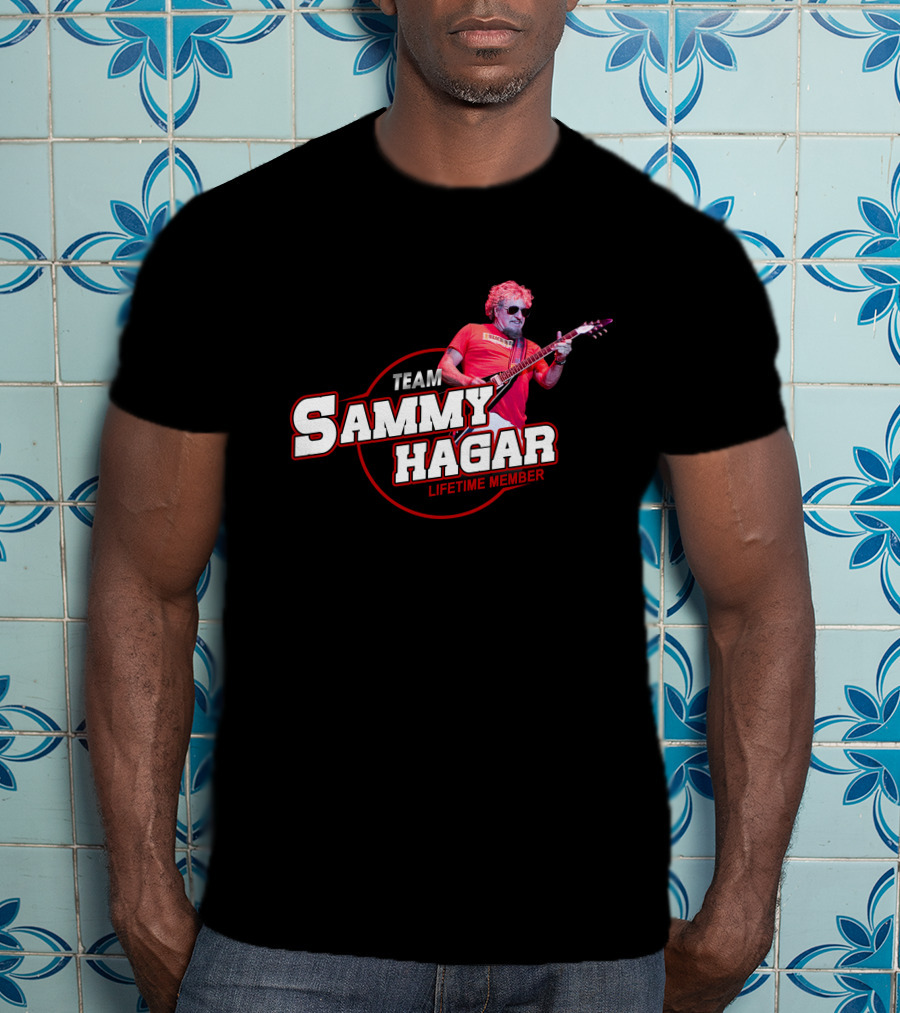 Team Sammy Hagar Lifetime Member T-Shirt