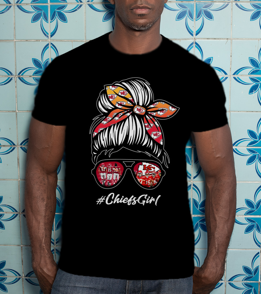 Kansas City Chiefs Football Lover #ChiefsGirl T-Shirt