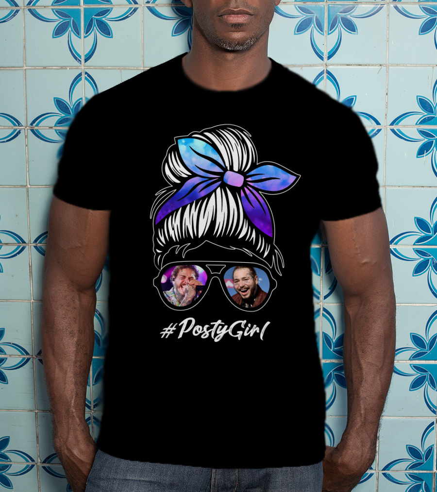 PostyGirl Bow Sunglass Concert T-Shirt