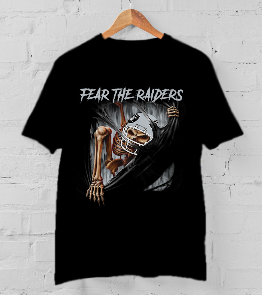 Fear The Raiders Las Vegas Raiders 515NFL L1MTH T-Shirt