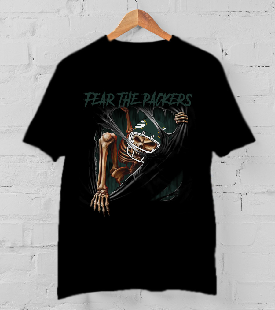 Fear The Packers Green Bay Packers 515NFL L1MTH T-Shirt