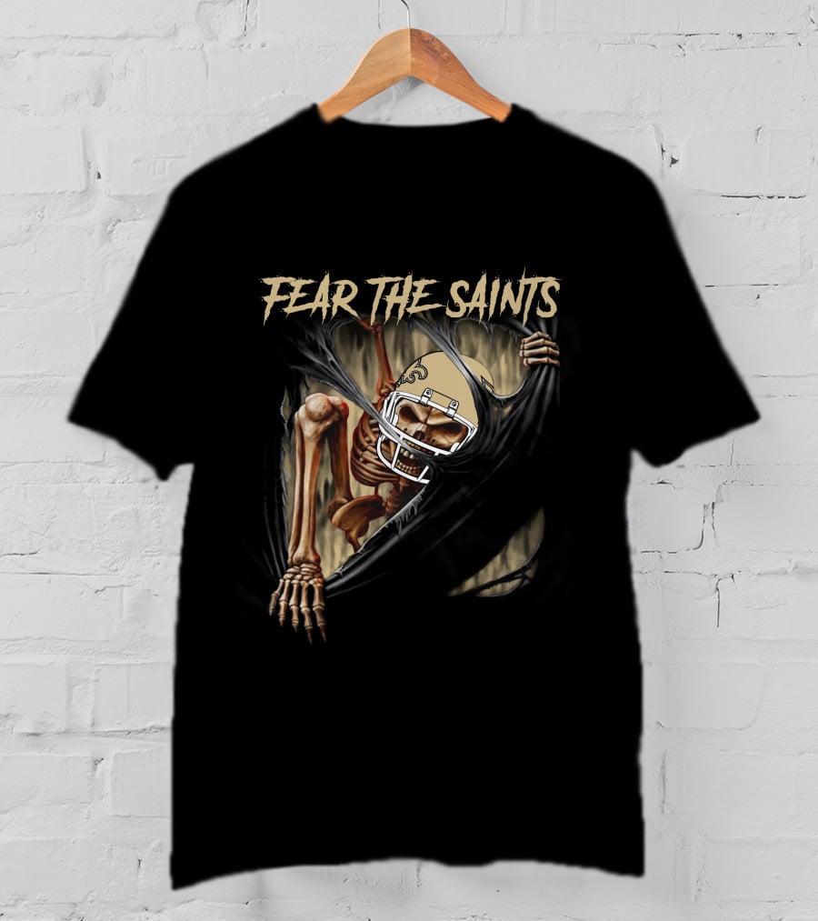 Fear The Saints New Orleans 515NFL L1MTH T-Shirt