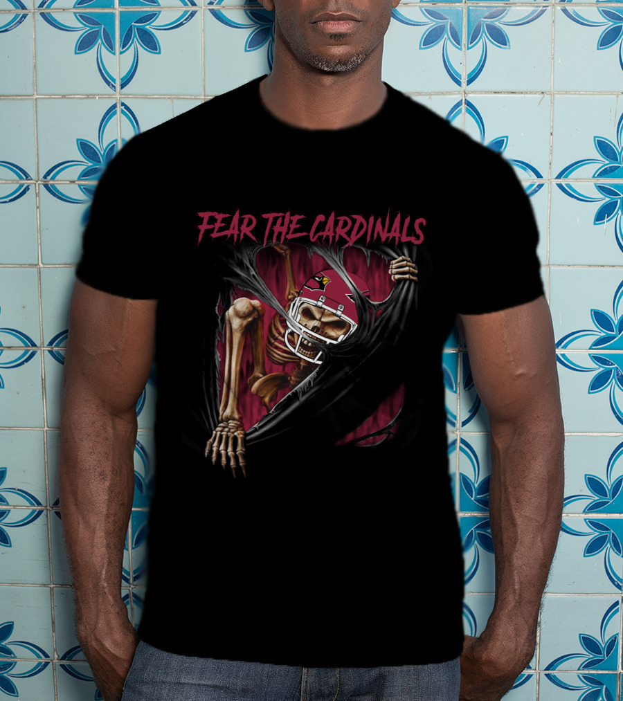 Fear The Cardinals Arizona 515NFL L1MTH T-Shirt