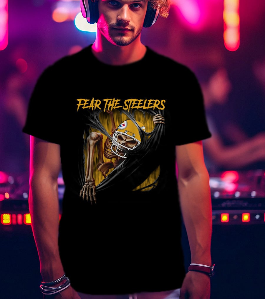 Fear The Steelers Pittsburgh 515NFL L1MTH T-Shirt