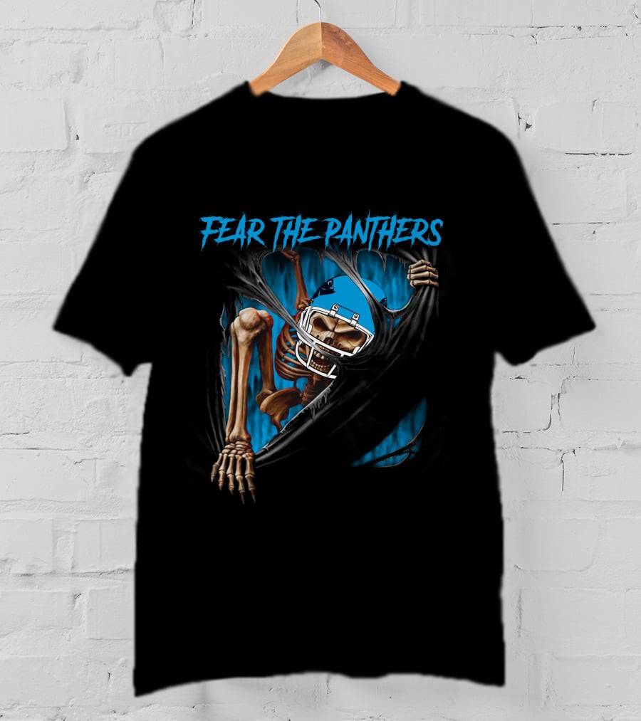 Carolina Panthers Fear The Panthers 515NFL L1MTH T-Shirt