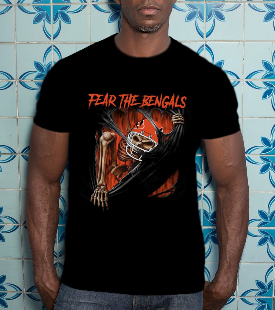 Fear The Bengals Cincinnati Bengals 515NFL L1MTH T-Shirt