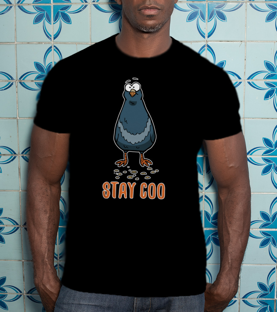 Stay Coo Cool Pigeon Bird T-Shirt