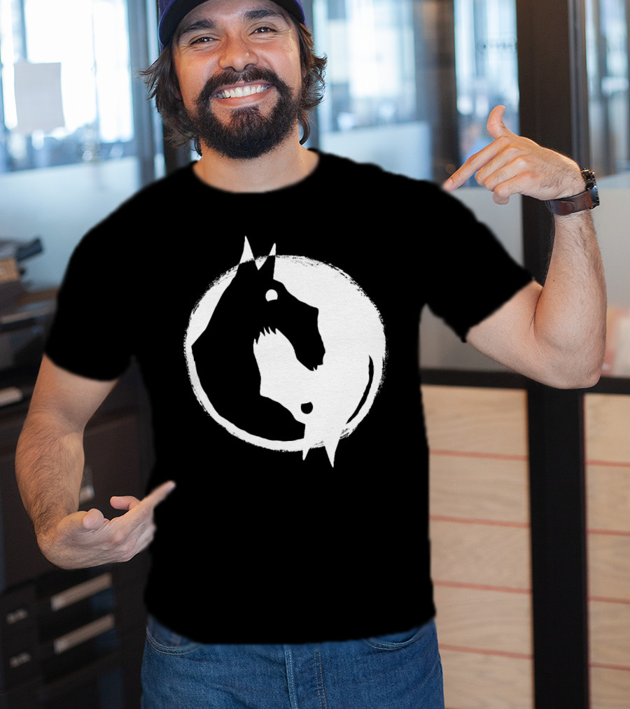 Yin Yang Dog Scottish Terrier T-Shirt
