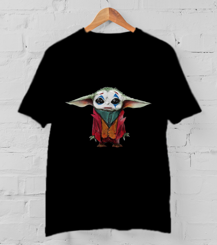 Yoda Joker Clown Crossover T-Shirt